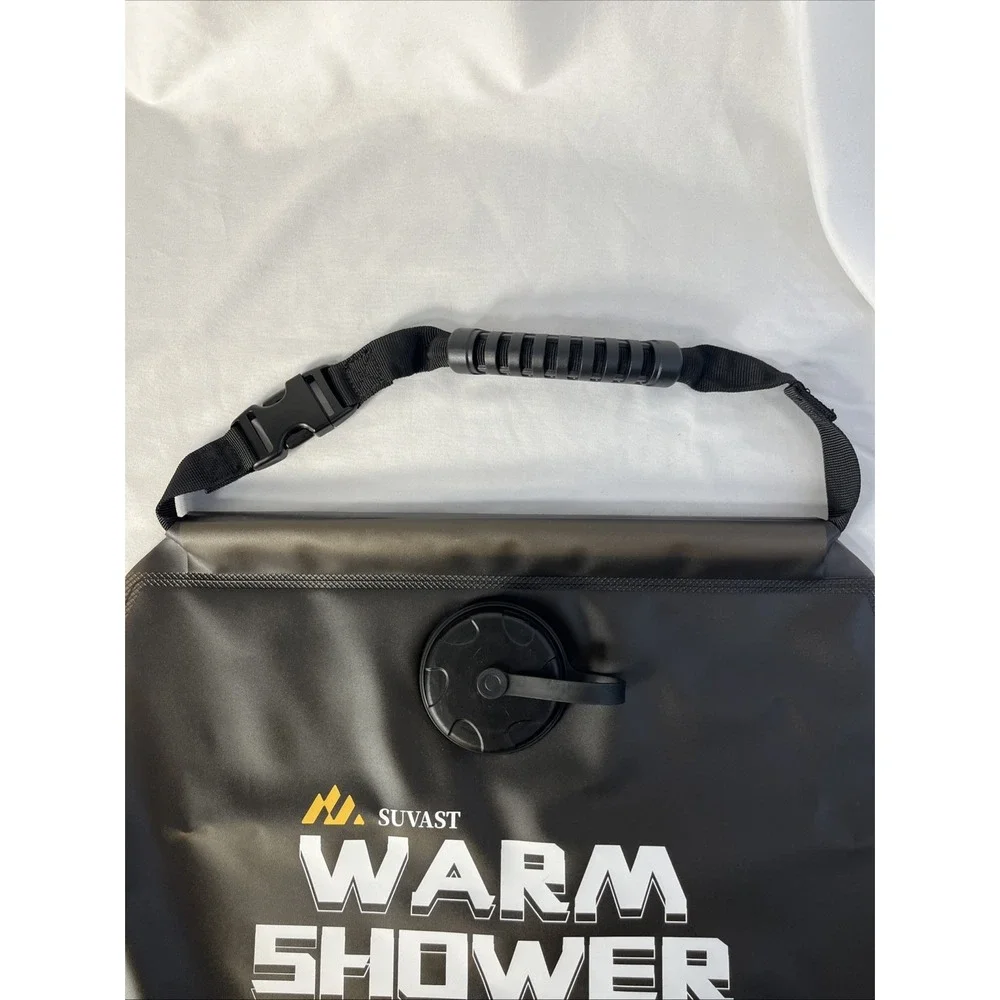 Shower Bag Camping Portable Warm Shower Spray Handle Hanging Attatchment - Picture 7 of 8